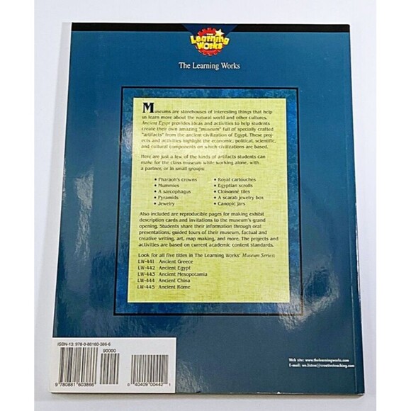 Museum Series: Ancient Rome, Egypt, Greece, China and Mesop. set of 5 Workbooks - Picture 9 of 12